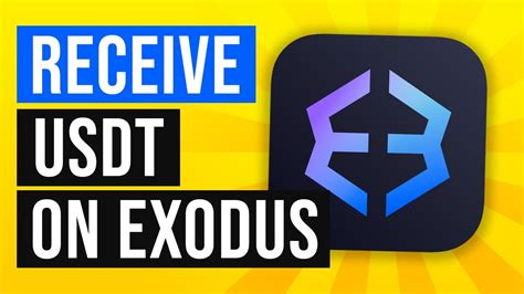 How To Receive Usdt On Exodus Wallet 2022 Youtube