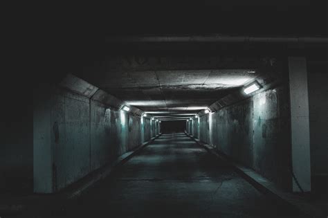 Dark Subway Tunnels