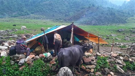 Simple Nepali Mountain Village Lifestyle Nepal Daily Life Of Rural