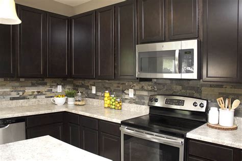 Faux Stone Kitchen Backsplash - How to Nest for Less™