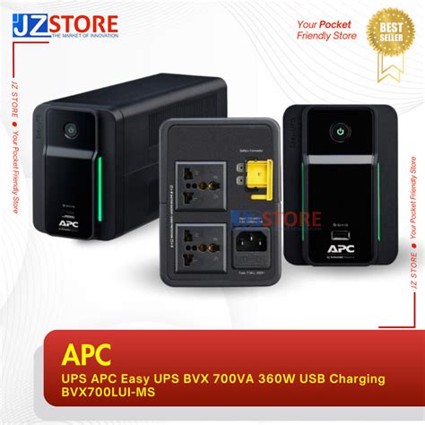 Jual Ups Apc Easy Ups Bvx Va W Usb Charging Bvx Lui Ms Kota