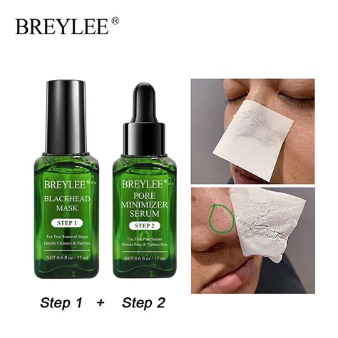 Jual BREYLEE Blackhead Remover Mask Step 1 Step 2 Pengangkat