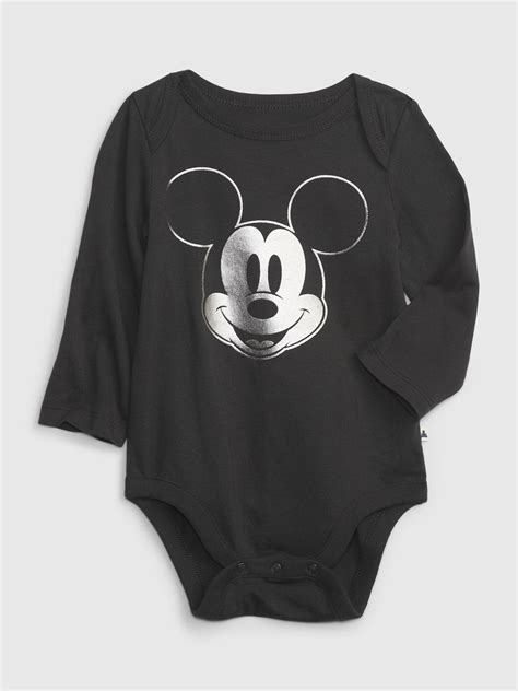 Organik Pamuk Disney Mickey Mouse Mix And Match Bodysuit Gap