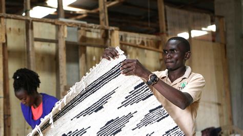 A Ugandan Company Turns Banana Stems Into Handicrafts