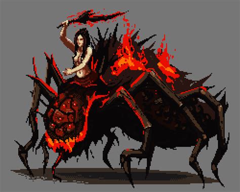 Dark Souls Ds Chaos Witch Quelaag Pixel