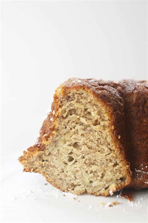 Moist Banana Bundt Cake Recipe