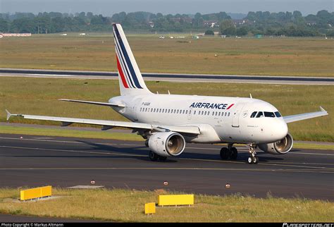 F GUGK Air France Airbus A318 111 Photo By Markus Altmann ID 348011