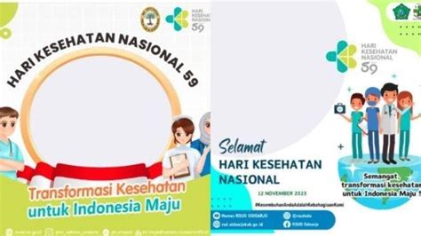 Berita Twibbon Hari Kesehatan Nasional Terbaru Hari Ini