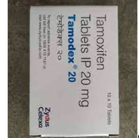 Tamodex 20 Mg Tablet At Rs 1000 Stripe Tamoxifen In Nagpur ID