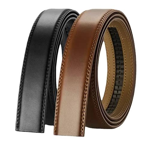 Men Belt Genuine Leather Belts Without Buckle Men S Belts Without Buckle Cowskin Luxury Belt