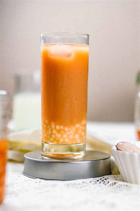 Lychee Bubble Tea An Easy Lychee Boba Tea Recipe The Flavor Bells