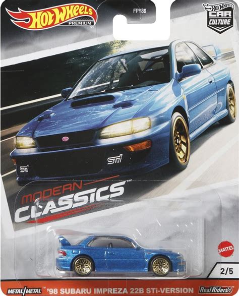 Hot Wheels Premium Car Culture Modern Classics Subaru Impreza Sti