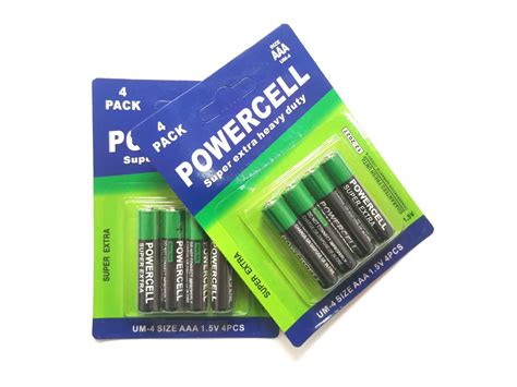 High Performance Carbon Zinc Batteries Dry Aaa Size Battery R Um