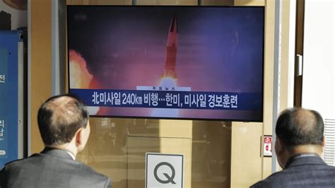 Corea del Norte dispara un nuevo misil balístico de corto alcance al