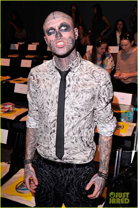 Rick Genest Dead Zombie Boy Model And Star In Lady Gagas Born This