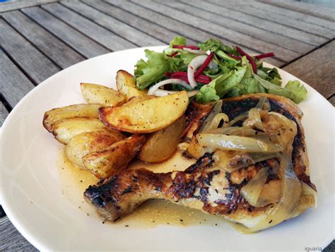 Pernas de Frango Batatas Iguaria Receita e Culinária