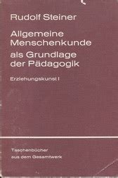 Abc Boekenservice Allgemeine Menschenkunde Als Grundlage Der Pdagogik