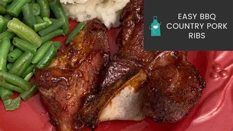 Easy Bbq Country Pork Ribs An Easy Dinner Recipe By Heather Steiger