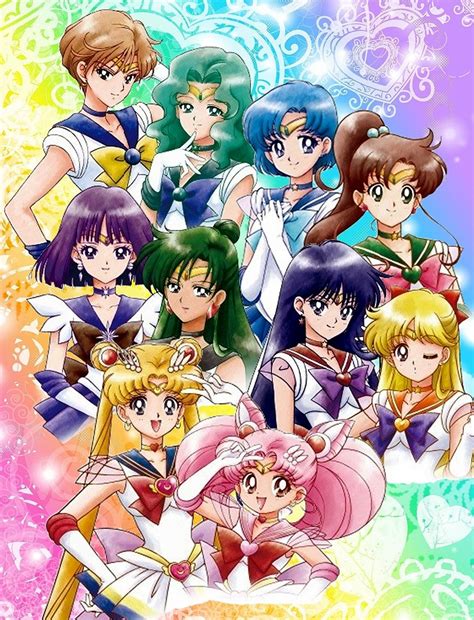 Inner And Outer Sailor Guardians By L Dawg211 On Deviantart