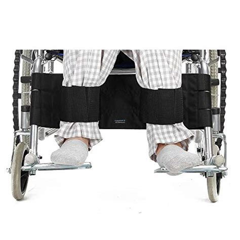 Silla De Ruedas Con Reposapi S Correa De Seguridad Ajustable Soporte