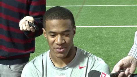 Ohio State Sr Wr Evan Spencer 10202014 Youtube