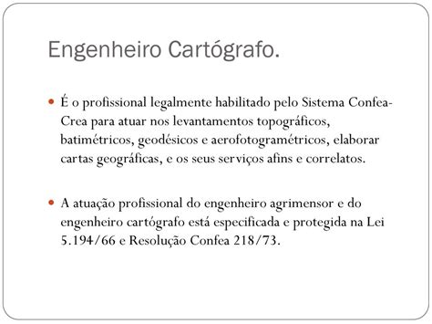 Agrimensura Legal Curso De Engenharia Cartogr Fica Ppt Carregar