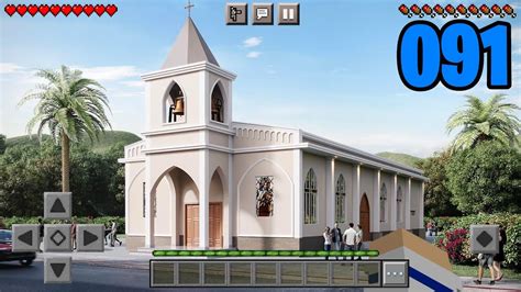 Projeto Igreja Gigante No Minecraft Construindo Uma Cidade