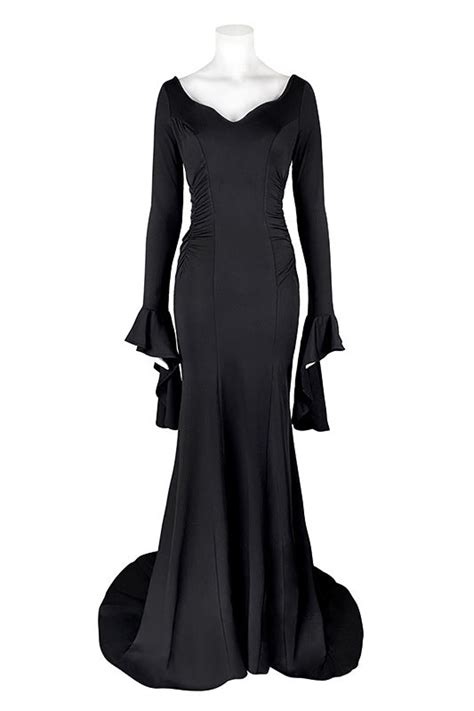 The Addams Family Morticia Addams Halloween Costume for Adults – NalaGila