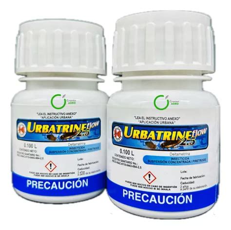 Urbatrine Flow Insecticida Uso Urbano Ml Pack Piezas Env O Gratis