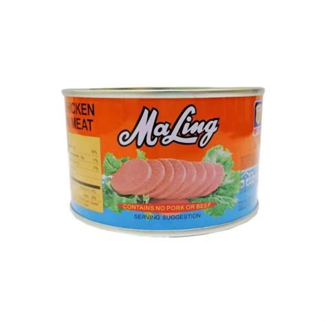 MaLing Canned Chicken Luncheon Meat 397g Lazada PH