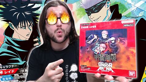 Jujutsu Kaisen Booster Box Unboxing UA02BT UNION ARENA TCG YouTube