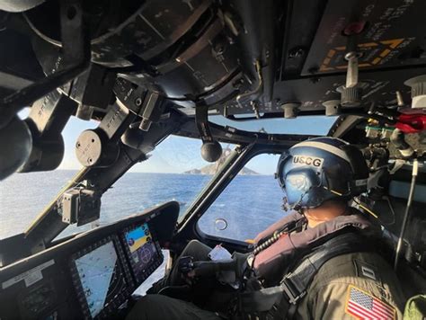 Coast Guard Puerto Rico Police Rescue 3 Boaters From Capsized Vessel Just Off Desecheo Island