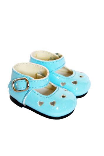 Blue Mary Janes Fits 18 Inch Dolls