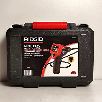 RIDGID CA 25 Micro Inspection Diagnostic Handheld Camera With 2 7