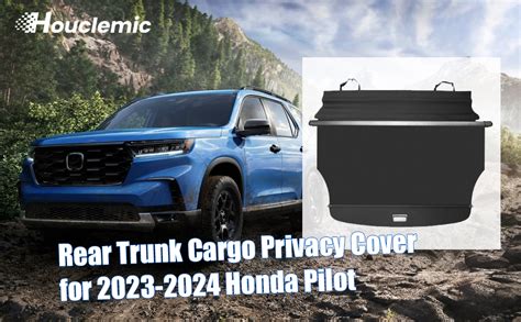 Amazon Houclemic Trunk Cargo Cover For Honda Pilot