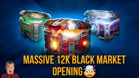 Massive K Black Market Keys Opening Part War Robots Youtube