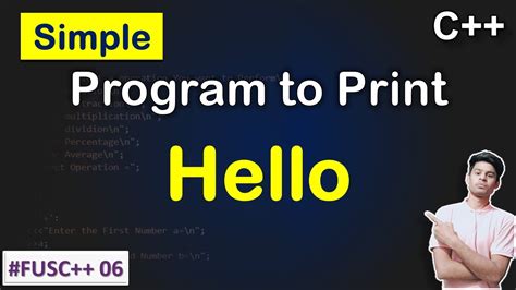 Print Hello In C Print Hello First Program Print Hello Word In C