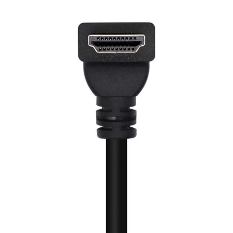 A Cable Hdmi V Acodado Premium Alta Velocidad Hec K