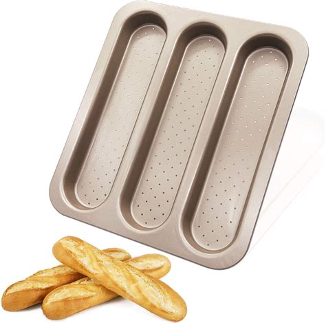 Moule A Baguette En Silicone Moule Cuisson Baguettes Moule Pain