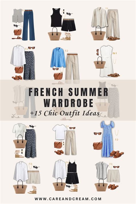 The Ultimate French Capsule Wardrobe Guide 15 Chic Outfits In 2024 Summer Capsule Wardrobe