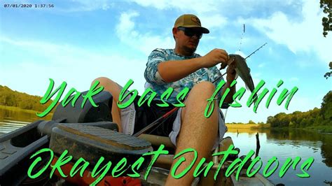 Kayak Bass Fishing Youtube
