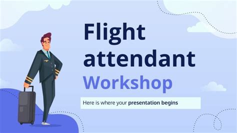 Flight Attendant Workshop Google Slides Powerpoint