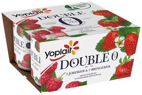 Fjordland Yoplait Dobbel Prosent Bringeb R Med N Ringsinnhold