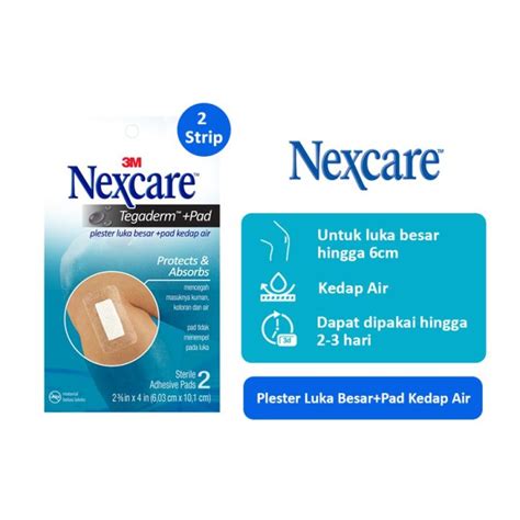 3M Nexcare Tegaderm Waterproof Transparent Dressing Lazada Indonesia