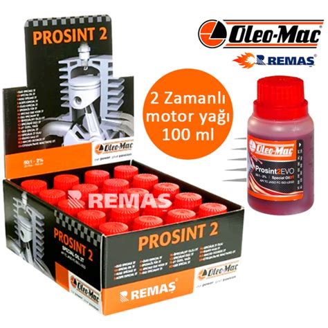 Oleo Mac Prosint 2 EVO 2T 2 zamanlı Motor Yağı 100 ml Fiyatları ve