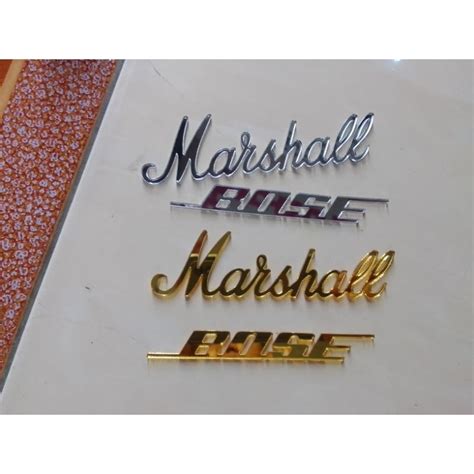 Jual Emblem Akrilik Pengganti Marshall Bose 6cm Shopee Indonesia