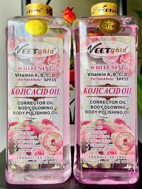 Veetgold Kojic Acid Oil Etsy