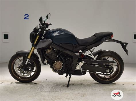 Купить б у Honda CB R инжектор передач в Москве синий naked bike года по цене