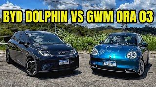 COMPARATIVO BYD Dolphin vs GWM ORA 03 Saiba qual é O Doovi