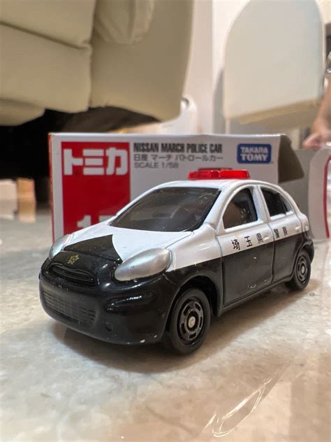 Tomica Nissan March Police Car Hobbies Toys Toys Games On